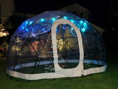 Bubble Dome/Igloo Clear Replacement Cover With Door