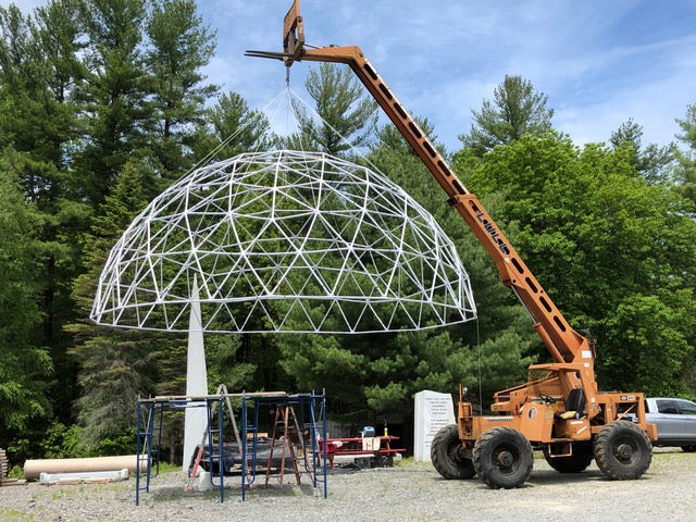 Lifting a Sonostar 5V 3/8 megadome structure