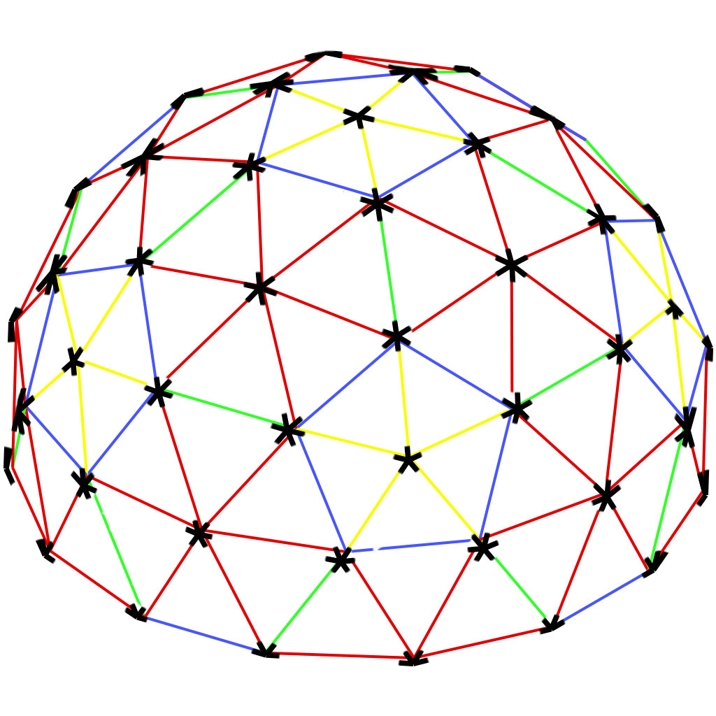 Pre-Owned 28' 3V 5/9" Mega Hub 1.5" PVC Dome Full Kit