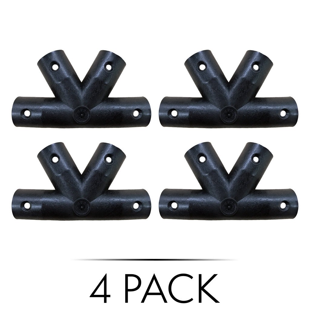 Standard Hub Connectors - 4-Star StandardHub Dome Connector - Black