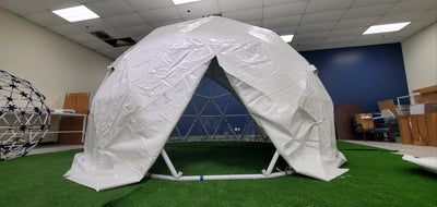 5 Meter Glamping Dome - Mega Hub + 1 Inch PVC Strut + Cover Kit