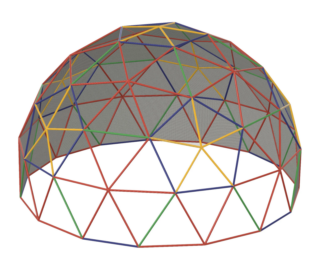18' 3V 5/9 1" Mega Dome With Cover