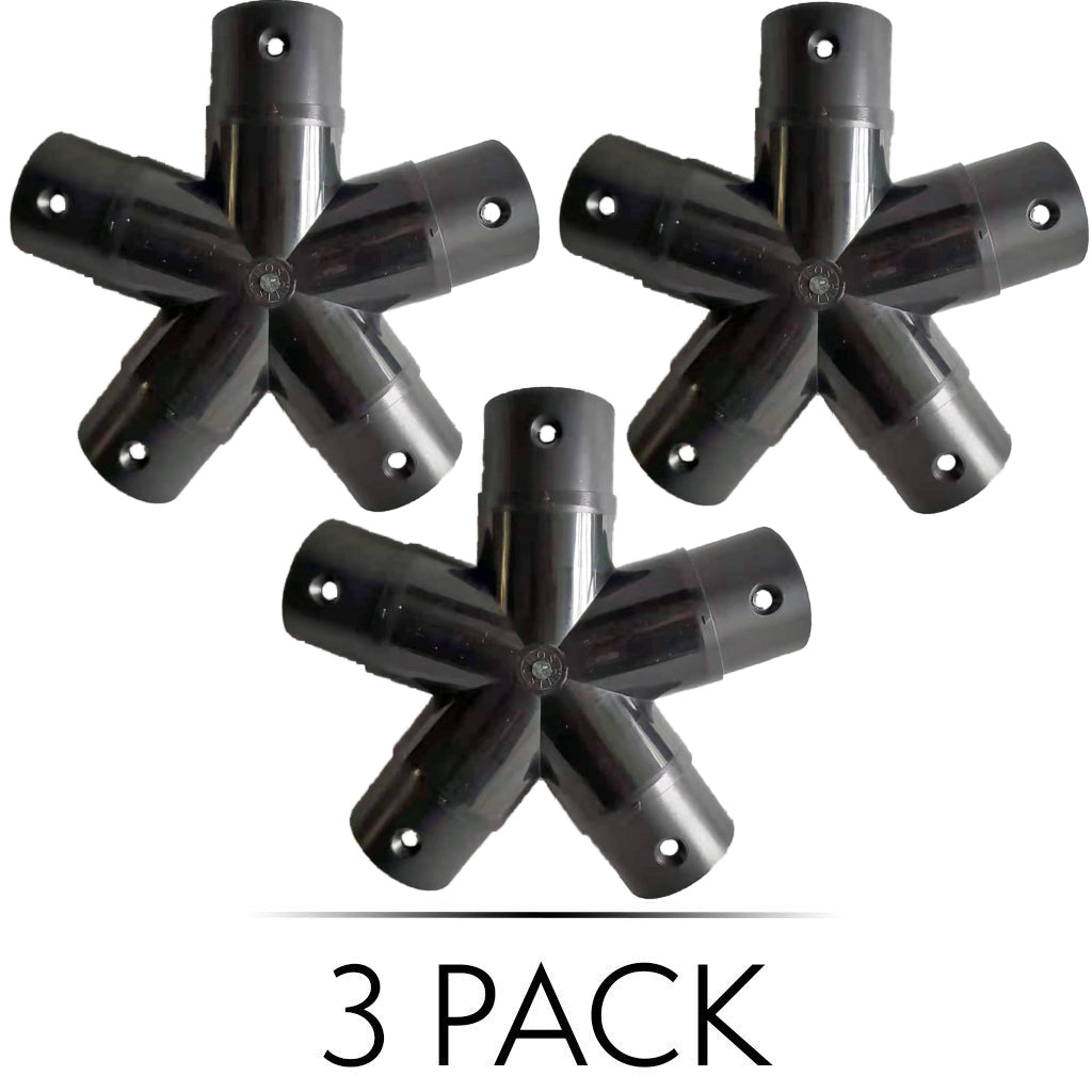 5-Star Mega Hub Connector for Geodesic Domes - Sonostarhub
